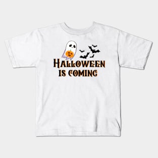 Halloween is Coming Kids T-Shirt